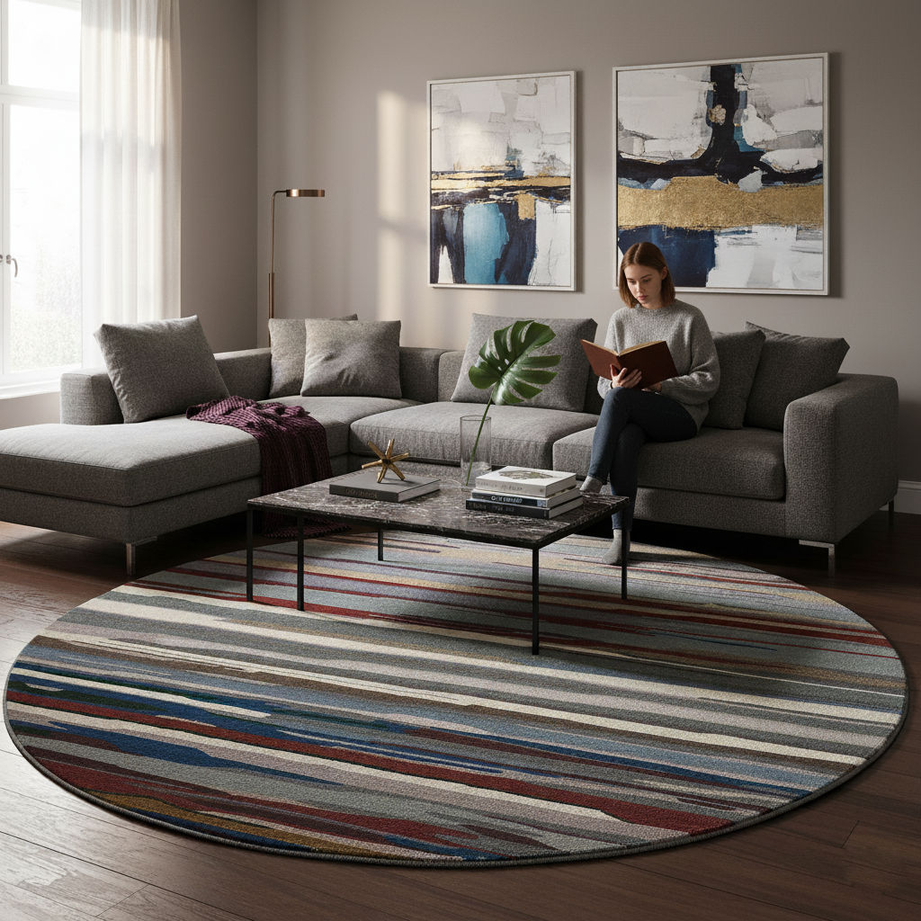 SORELIA - Hand Tufted Abstract Carpet